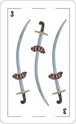 3 de ESPADAS